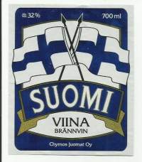 Suomi viina - viinaetiketti