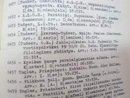 Valvoja 1881-1960 - Valvojan ja Valvoja-Ajan sisältö