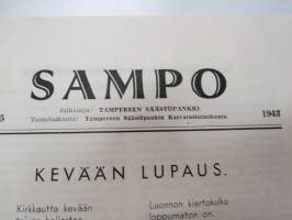 Sampo nr 45 (1943) - Tampereen Säästöpankki -asiakaslehti / customer magazine