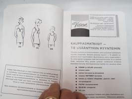 Atlas / Suomen Trikoo hinnasto 61 A kevätkausi 1961 - sukat, alusvaatteet ja puvusto -kuvitettu tuoteluettelo / catalog