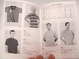 Atlas / Suomen Trikoo hinnasto 61 A kevätkausi 1961 - sukat, alusvaatteet ja puvusto -kuvitettu tuoteluettelo / catalog
