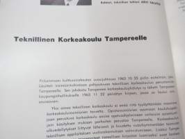 Tampereen Tekninen Oppilaitos TTO 1965 vuosikirja / school yearbook