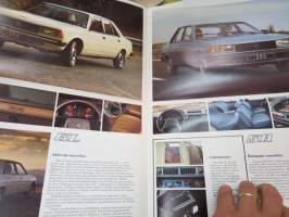 Peugeot 305 -myyntiesite / brochure