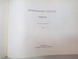 Hengellisiä lauluja ja virsiä / nuottipainos -religious songs and hymns