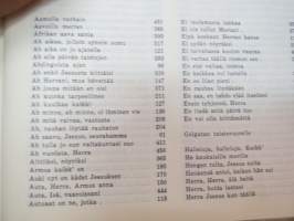 Hengellisiä lauluja ja virsiä / nuottipainos -religious songs and hymns
