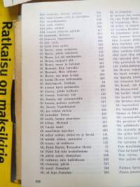 Hengellisiä lauluja ja virsiä / nuottipainos -religious songs and hymns