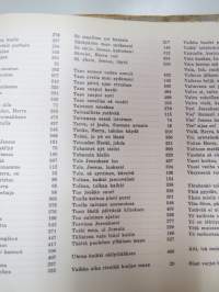 Hengellisiä lauluja ja virsiä / nuottipainos -religious songs and hymns