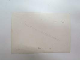 Kanuuna - Valokuvaamo Alhais, Paimio -valokuva / photograph