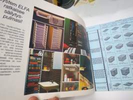 Elfa-System korijärjestelmä 1979 -myyntiesite / brochure
