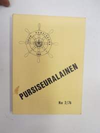 Pursiseuralainen 1976 nr 2 - Turun Pursiseura ry - TPS 70 v. -vuosikirja / yacht club yearbook