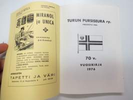 Pursiseuralainen 1976 nr 2 - Turun Pursiseura ry - TPS 70 v. -vuosikirja / yacht club yearbook