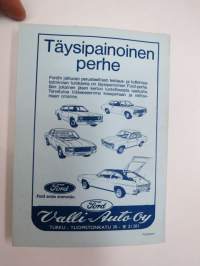 Turun Pursiseura ry 1974 -vuosikirja / yacht club yearbook