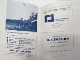 Turun Pursiseura ry 1971 -vuosikirja / yacht club yearbook