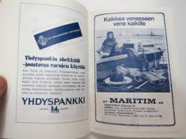 Turun Pursiseura ry 1970 -vuosikirja / yacht club yearbook