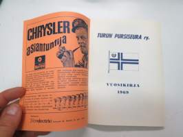 Turun Pursiseura ry 1969 -vuosikirja / yacht club yearbook