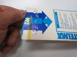 Tekniikan Maailma - TM - SI-järjestelmä -muunnosviivain / scale converter