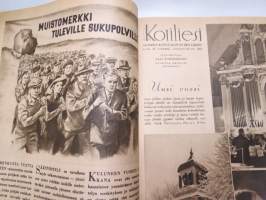 Kotiliesi 1942 nr 24, ilmestynyt 29.12.1942 - Kotiliesi täyttää 20 vuotta, Kotilieden kilpakentiltä 1922-24, Lapsi ja tuberkuloosi, Kahden sodan väliltä