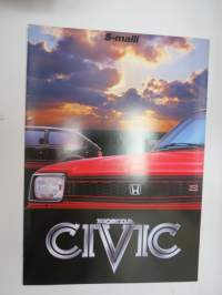 Honda Civic 1982? -myyntiesite / brochure