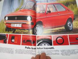 Volkswagen Polo 1978 -myyntiesite / brochure