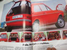 Volkswagen Polo 1978 -myyntiesite / brochure