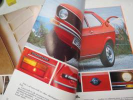 Volkswagen Polo 1978 -myyntiesite / brochure