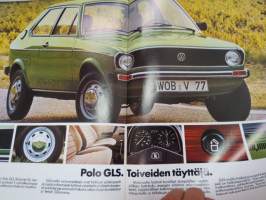 Volkswagen Polo 1978 -myyntiesite / brochure