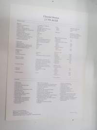 Chrysler Stratus 2.5 V6 A4 LE -myyntiesite / brochure