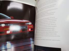 Nissan 200 SX 1999 -myyntiesite / brochure