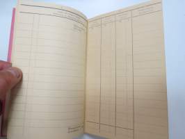 Turun Säästöpankki - Sparbanken i Åbo - Wastakirja / Motbok nr 57137 &quot;Mindreåriga Lyyli Holm&quot;, 1900 -bank record book