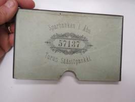Turun Säästöpankki - Sparbanken i Åbo - Wastakirja / Motbok nr 57137 &quot;Mindreåriga Lyyli Holm&quot;, 1900 -bank record book