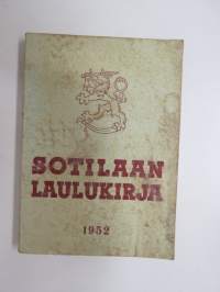 Sotilaan laulukirja 1952 -soldier´s song book