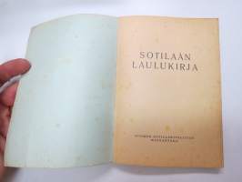 Sotilaan laulukirja 1952 -soldier´s song book