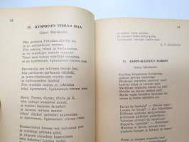 Sotilaan laulukirja 1952 -soldier´s song book
