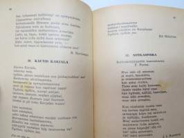 Sotilaan laulukirja 1952 -soldier´s song book