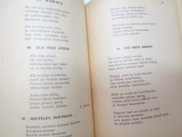Sotilaan laulukirja 1952 -soldier´s song book