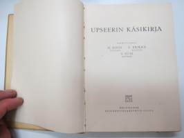 Upseerin käsikirja 1936 -army officer´s handbook