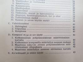 Upseerin käsikirja 1936 -army officer´s handbook