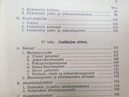 Upseerin käsikirja 1936 -army officer´s handbook