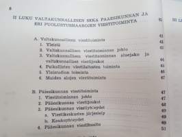Viestiohjesääntö (ViestiO) 1973 -Finnish Army messaging guide