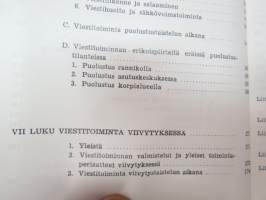 Viestiohjesääntö (ViestiO) 1973 -Finnish Army messaging guide