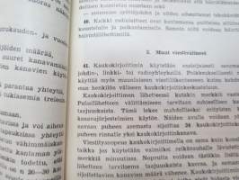 Viestiohjesääntö (ViestiO) 1973 -Finnish Army messaging guide