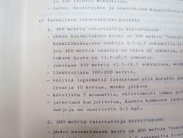 SA  Kunto, työkyky ja terveys 1972, opas -Finnish Army Guide, physical condition, health