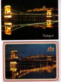 Postikortteja   kuusi kpl.   silta-aihe kerääjälle. Sopii  myöskin  merkkikerääjälle