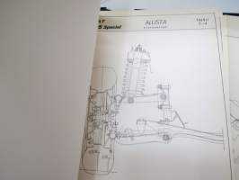 Fiat 125 Special Teknilliset taulukot
