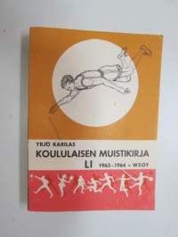 Koululaisen Muistikirja LI 1963-1964 -calendar / yearbook for school pupils