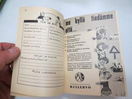 Koululaisen Muistikirja LI 1963-1964 -calendar / yearbook for school pupils
