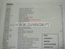 Quicksilver parts catalog -Accessories Mercruiser -varaosaluettelo