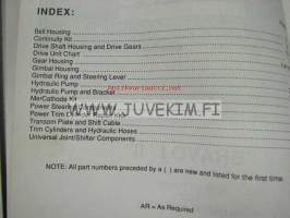 Quicksilver parts catalog -Accessories Mercruiser -varaosaluettelo