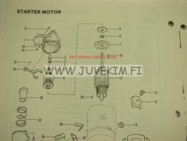 Quicksilver parts catalog -7.4L W / Hurth Transmission Inboard Engine (GM) serial numbers US C-391564 and up -varaosaluettelo