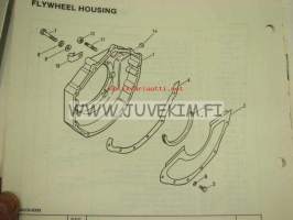 Quicksilver parts catalog -7.4L W / Hurth Transmission Inboard Engine (GM) serial numbers US C-391564 and up -varaosaluettelo